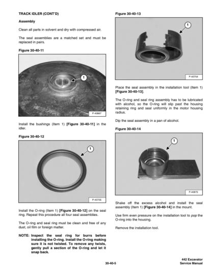 Bobcat 442 Excavator Service Manual SN 522311001 528911001 528611001 - Image 9