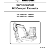 Bobcat 442 Excavator Service Manual SN ADBR11001 ADBS11001 - Image 2