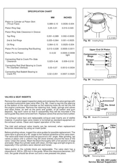 Bobcat 444 500 600 Skid Steer Loaders Service Manual Supplement - Image 7