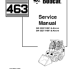 Bobcat 463 Loader Service Manual SN 522211001 522111001 - Image 2
