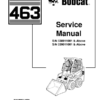 Bobcat 463 Loader Service Manual SN 538911001 539011001 - Image 2