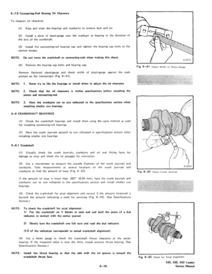Bobcat 530 533 Loader Service Manual - Image 7