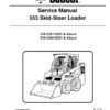 Bobcat 553 Loader Service Manual SN 539112001 539412001 - Image 2