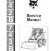 Bobcat 742B 743B Loader Service Manual - Image 2