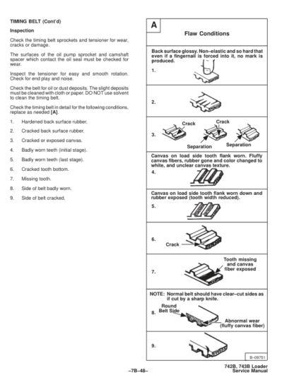 Bobcat 742B 743B Loader Service Manual - Image 9