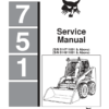 Bobcat 751 Loader Service Manual SN 514711001 514911001 - Image 2