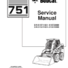 Bobcat 751 Loader Service Manual SN 515711001 515729999 515611001 515619999 - Image 2