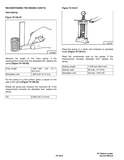 Bobcat 751 Loader Service Manual SN 515730001 515620001 - Image 11