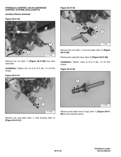 Bobcat 753 Loader Service Manual SN 515830001 516220001 - Image 6