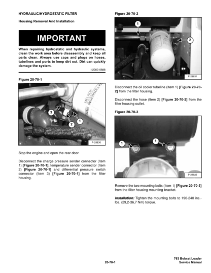 Bobcat 763 Loader Service Manual - Image 6