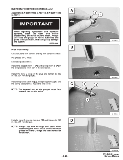 Bobcat 773 Loader Service Manual Europe Only - Image 6