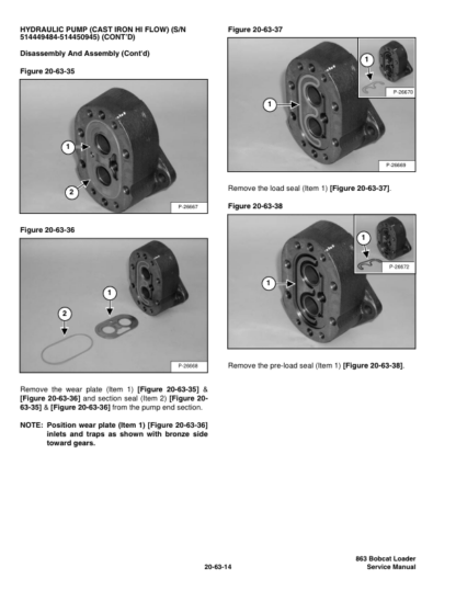 Bobcat 863 Loader Service Manual 2006 - Image 5