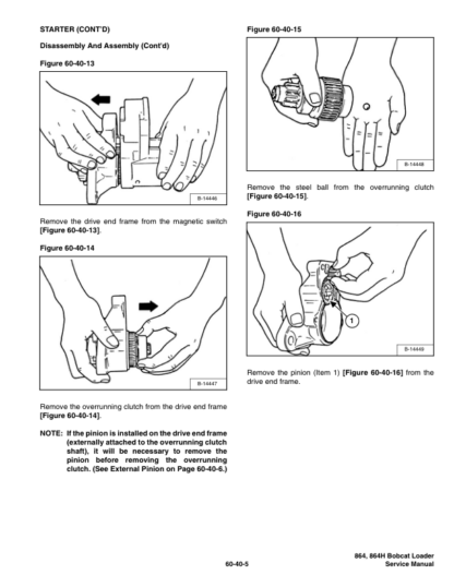Bobcat 864 Loader Service Manual 2010 - Image 10