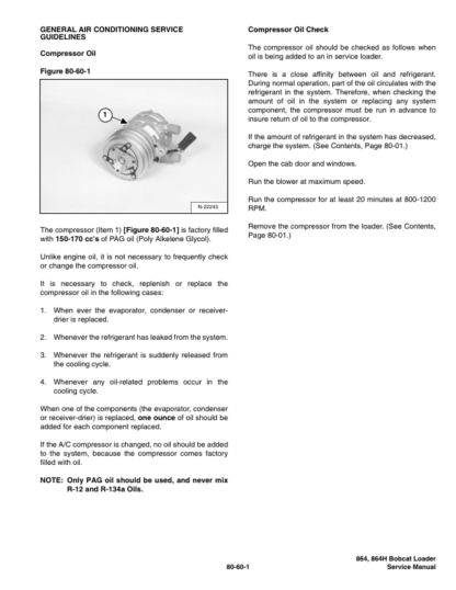 Bobcat 864 Loader Service Manual 2010 - Image 12