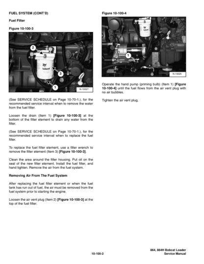Bobcat 864 Loader Service Manual - Image 7