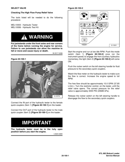 Bobcat 873 883 Loader Service Manual 2006 - Image 7