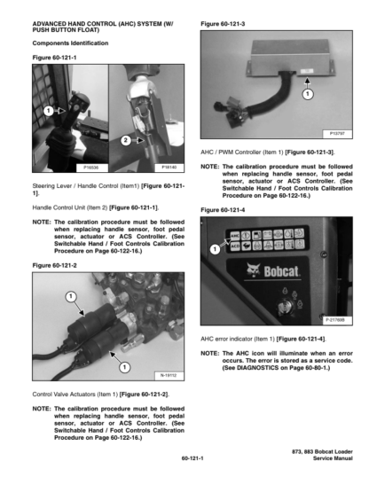 Bobcat 873 883 Loader Service Manual 2010 - Image 8