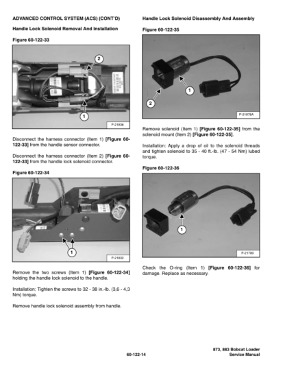 Bobcat 873 883 Loader Service Manual 2010 - Image 9