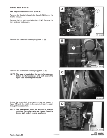 Bobcat 873 Loader Service Manual 2010 - Image 8