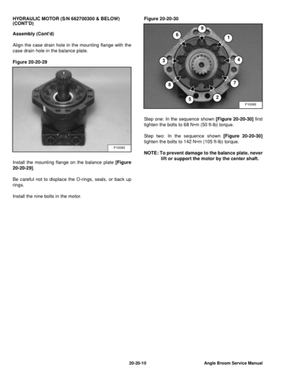 Bobcat Angle Broom 84V Service Manual - Image 7