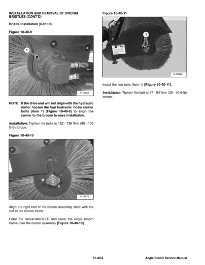 Bobcat Angle Broom 84V Service Manual - Image 5