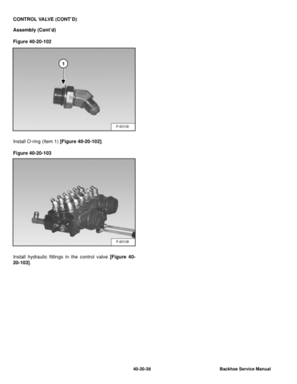 Bobcat Backhoe Service Manual - Image 9
