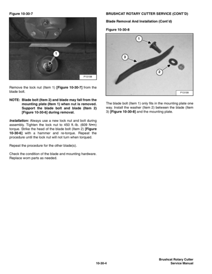 Bobcat Brushcat Rotary Cutter Service Manual - Image 8
