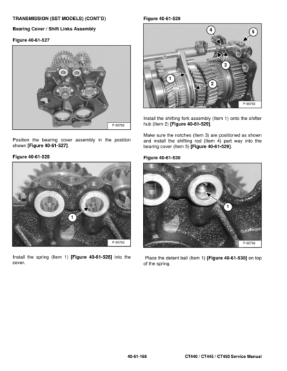 Bobcat CT440 CT445 CT450 Compact Tractor Service Manual - Image 10