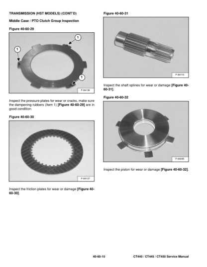 Bobcat CT440 CT445 CT450 Compact Tractor Service Manual - Image 9