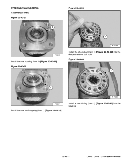 Bobcat CT440 CT445 CT450 Compact Tractor Service Manual - Image 6