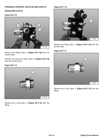 Bobcat Chipper WC-5A WC-8A WC-8B Service Manual - Image 8