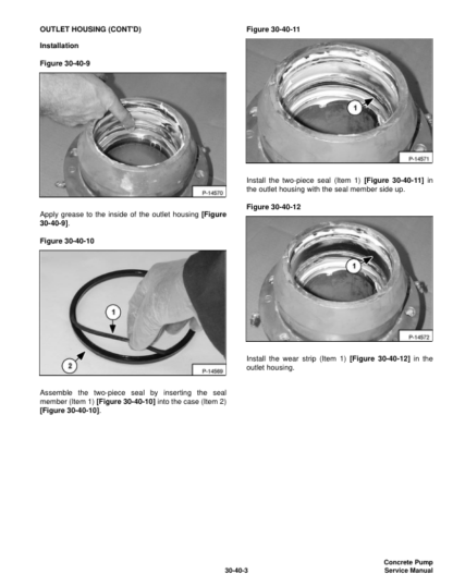 Bobcat Concrete Pump Service Manual SN 233100101 - Image 6