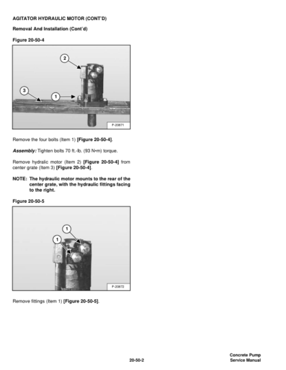 Bobcat Concrete Pump Service Manual SN 233100101 - Image 12