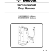 Bobcat Drop Hammer Service Manual SN 005800101 A78D00101 - Image 2