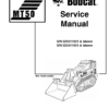 Bobcat MT50 Mini Track Loader Service Manual SN 520611001 522411001 - Image 2