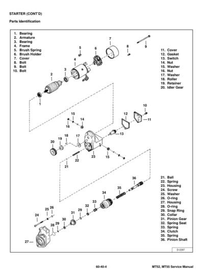 Bobcat MT52 MT55 Mini Track Loader Service Manual 2011 - Image 7