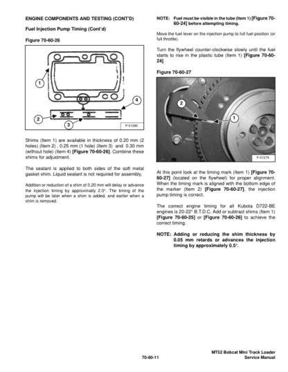 Bobcat MT52 Mini Track Loader Service Manual - Image 9