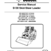 Bobcat S130 Skidsteer Loader Service Manual 2009 Edition - Image 2