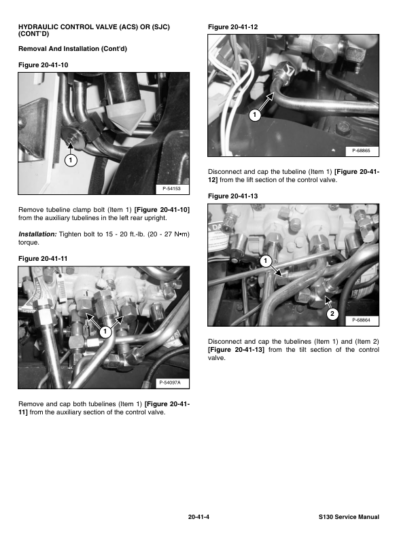Bobcat S130 Skidsteer Loader Service Manual 2009 Edition - Image 7