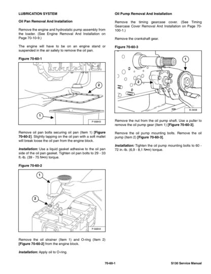 Bobcat S130 Skidsteer Loader Service Manual - Image 11