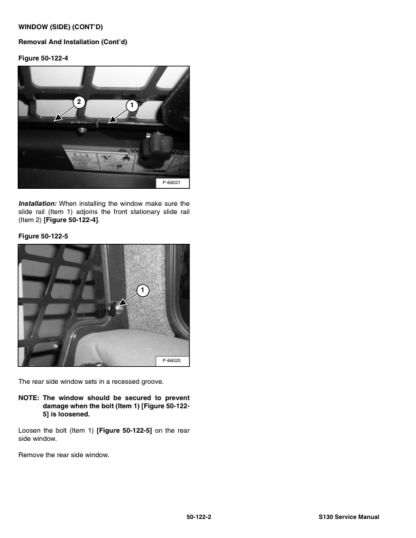 Bobcat S130 Skidsteer Loader Service Manual - Image 8