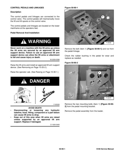Bobcat S185 Skidsteer Loader Service Manual 2011 Edition - Image 6