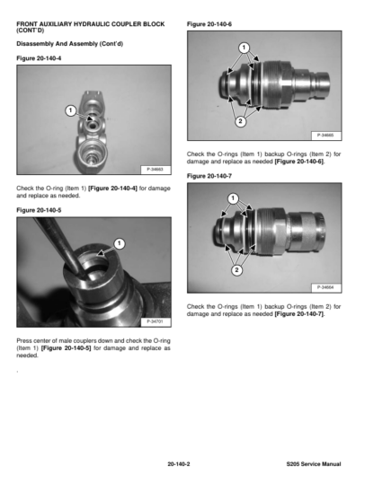 Bobcat S205 Skidsteer Loader Service Manual SN A3LJ11001 A3LK11001 ANLP11001 2010 Edition - Image 7