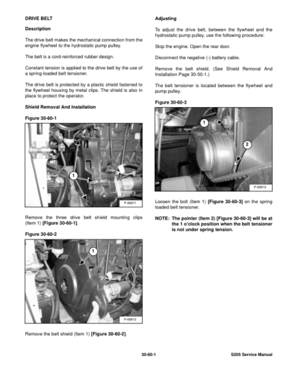 Bobcat S205 Skidsteer Loader Service Manual SN A3LJ11001 A3LK11001 ANLP11001 2011 Edition - Image 8