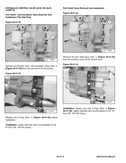 Bobcat S205 Skidsteer Loader Service Manual SN A3LJ11001 A3LK11001 ANLP11001 2011 Edition - Image 6