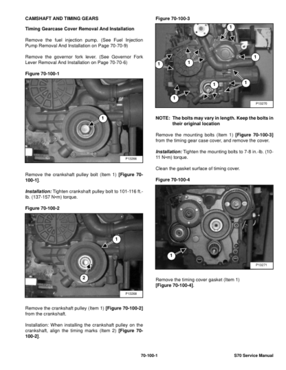 Bobcat S70 Skidsteer Loader Service Manual SN A3W611001 A3W71100 - Image 8