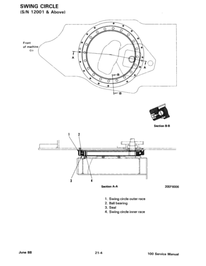 Bobcat X100 Excavator Service Manual - Image 9