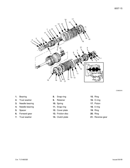 CASE 750 760 860 960 965 Loader Backhoe Service Manual - Image 7