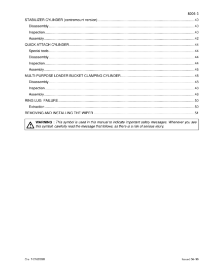 CASE 750 760 860 960 965 Loader Backhoe Service Manual - Image 10