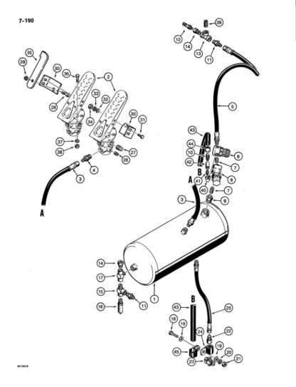 CASE 780C Construction King Loader Backhoe Parts Catalog - Image 13